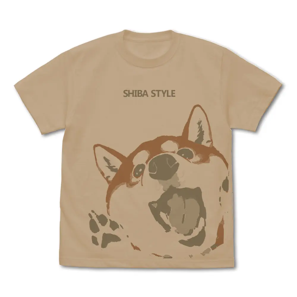 預訂 (2026年10月29日截) COSPA 世界末日與柴犬同行 阿晴 突撃 T-SHIRT (可選SIZE)(日版有機會延遲,不接急單) (訂價:$135) CP0780-1205 - Image 3