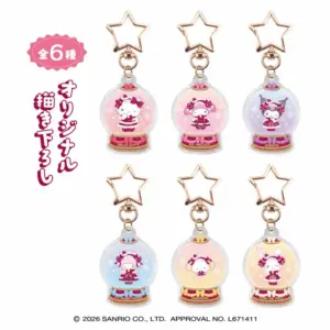 Bandai Sanrio 角色公仔 冬季節日風鎖匙扣 (Box of 6) 66318